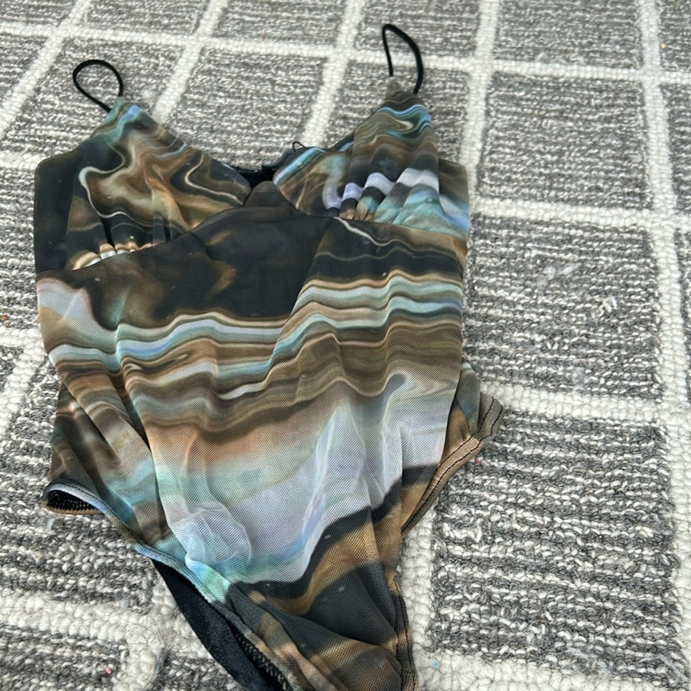 PLT multicoloured bodysuit